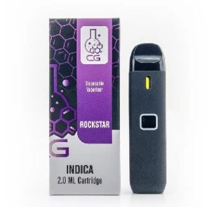 Buy CG Extracts Premium Concentrates Vape Pen UK – Rockstar online — a 2ml D9 distillate vape pen powered by natural terpenes for a bold, authentic, and powerfully satisfying cannabis experience. Perfect for social sessions and daily use. Discreet UK delivery guaranteed.