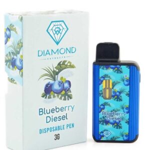 Buy Diamond Concentrates Blueberry Diesel Disposable vape UK online sweet blueberry and bold diesel flavors with uplifting, creative effects and broad therapeutic benefits for anxiety, pain, and depression. Discreet UK delivery guaranteed.