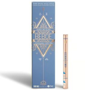 Buy Beboe Downtime Vape Pen UK online — a fast-acting indica vape pen with Bisabolol, Myrcene, and Linalool terpenes delivering floral berry flavor and deep, serene calm in under 60 seconds. Perfect for bedtime and evening wind-downs. Discreet UK delivery guaranteed.