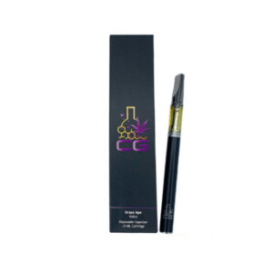 Buy CG Extracts Premium Concentrates Vape Pen UK – Grape Ape online — a sweet grape and berry flavored 2ml D9 vape pen delivering profound full-body relaxation and broad therapeutic relief for pain, anxiety, depression, and PTSD. Discreet UK delivery guaranteed.