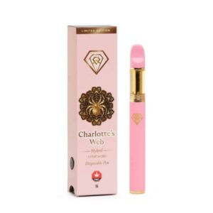 Buy Charlotte's Web Diamond Concentrates Vape Pen UK online — a deeply relaxing, long-lasting vape pen that clears racing thoughts and delivers full-body sedation for stress relief and evening wind-downs. Discreet UK delivery guaranteed.