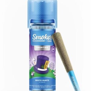 Buy White Runtz Shorties Infused Pre-Rolls UK online. Super Knockout Blend pre-rolls delivering relaxing euphoria and relief from pain, anxiety, and stress. Discreet UK delivery.