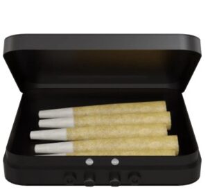 Buy Funky Charms THCa Pre-Rolls UK online. 10-pack with bold citrus and cheesy flavour delivering uplifting euphoria progressing to full-body relaxation. Discreet UK delivery